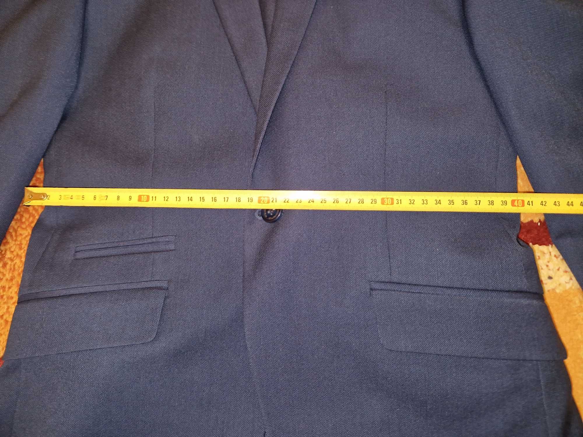 Zestaw Garnitur; Marynarka Ferrano;176/46 + Spodnie + Buty + Muszka