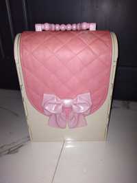 Domek Walizka Vintage dla lalek Barbie