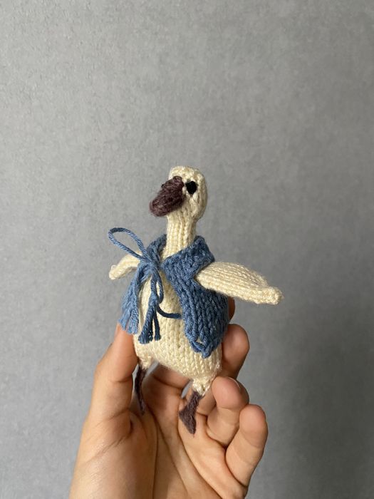 Гусак в’язаний на подарунок