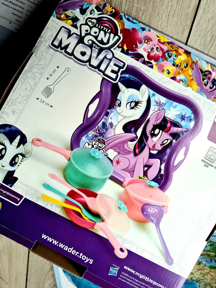 Zestaw naczyń My Little Pony Wader nowe- wyprzedaż!