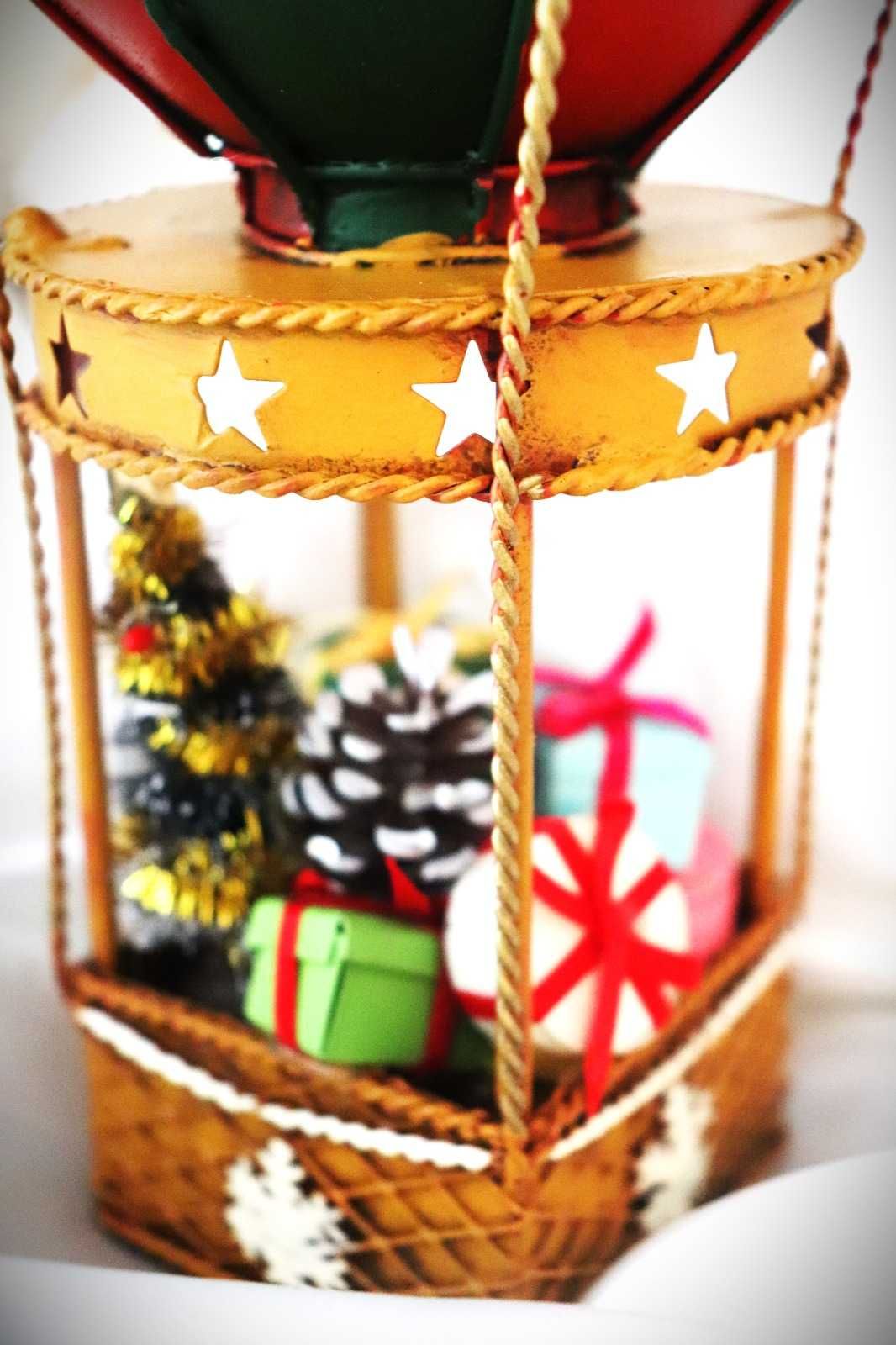 Decoração Natal Balão de Ar Quente