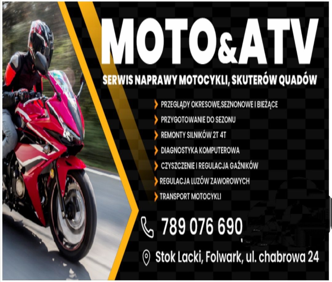 Serwis/Naprawa -motocykle quady skutery crossy