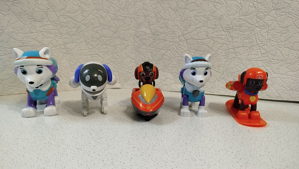 Робопес, Эверест, Зума на лодке Щенячий патруль