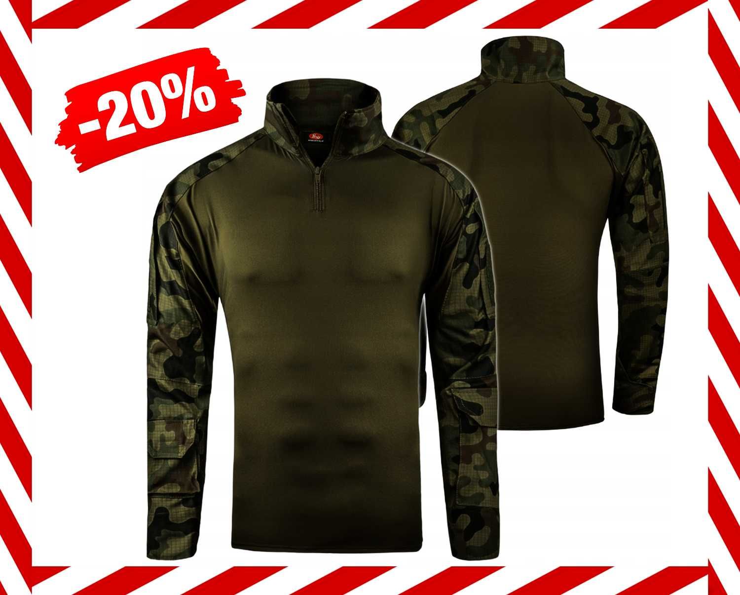 PROFESJONALNA BLUZA WOJSKOWA Combat Shirt Termoaktywna Promocja 24h