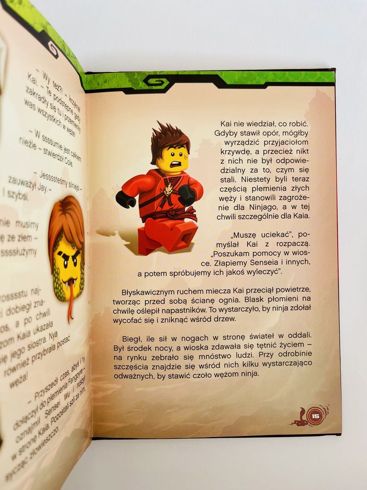 KSIĄŻKA: Lego Ninjago. Wężowe plemię