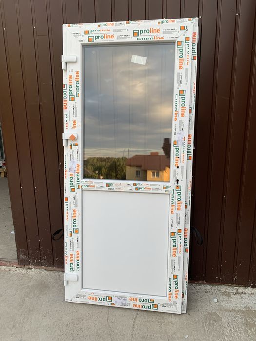 Drzwi PCV BIAŁE Nowe 90x190