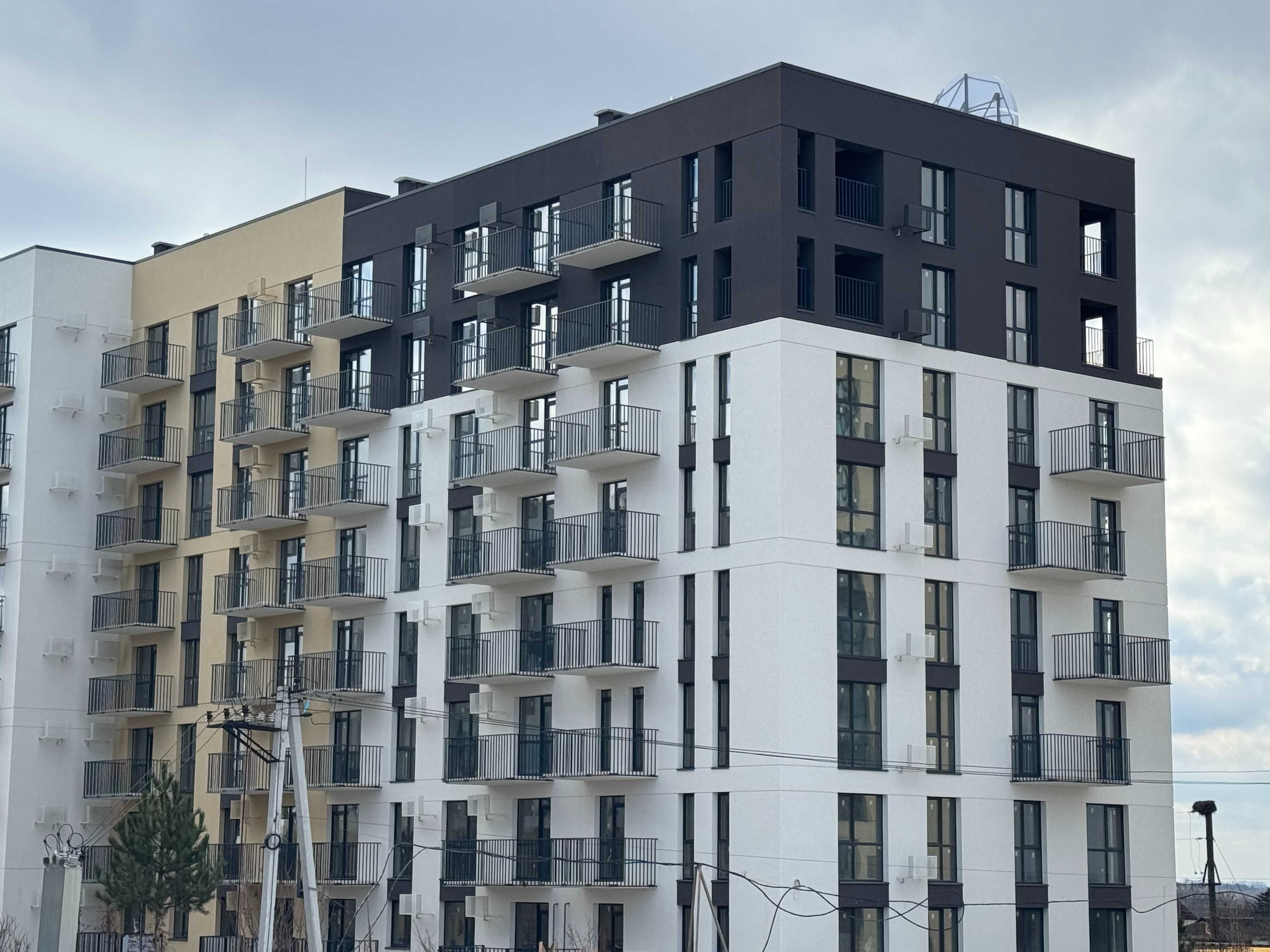 Продаж(Єоселя) 1-кімнатної квартири 38 м2 Пустомити (9км.від Львова)