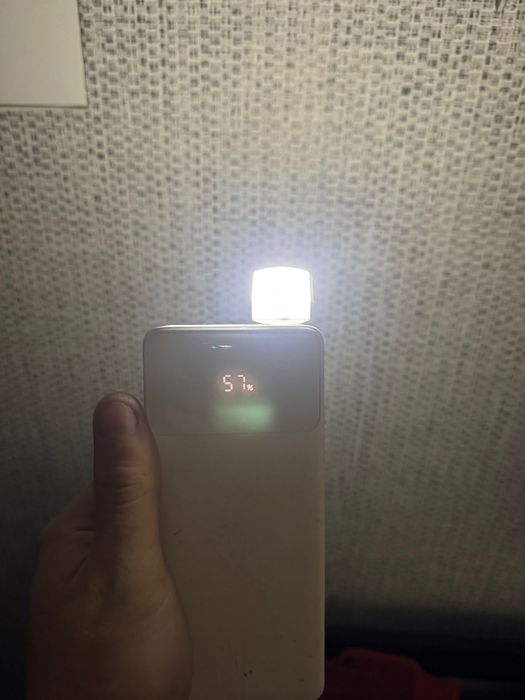 Светодіодна міні лампочка, Usb лампа для повербанка , блочка.