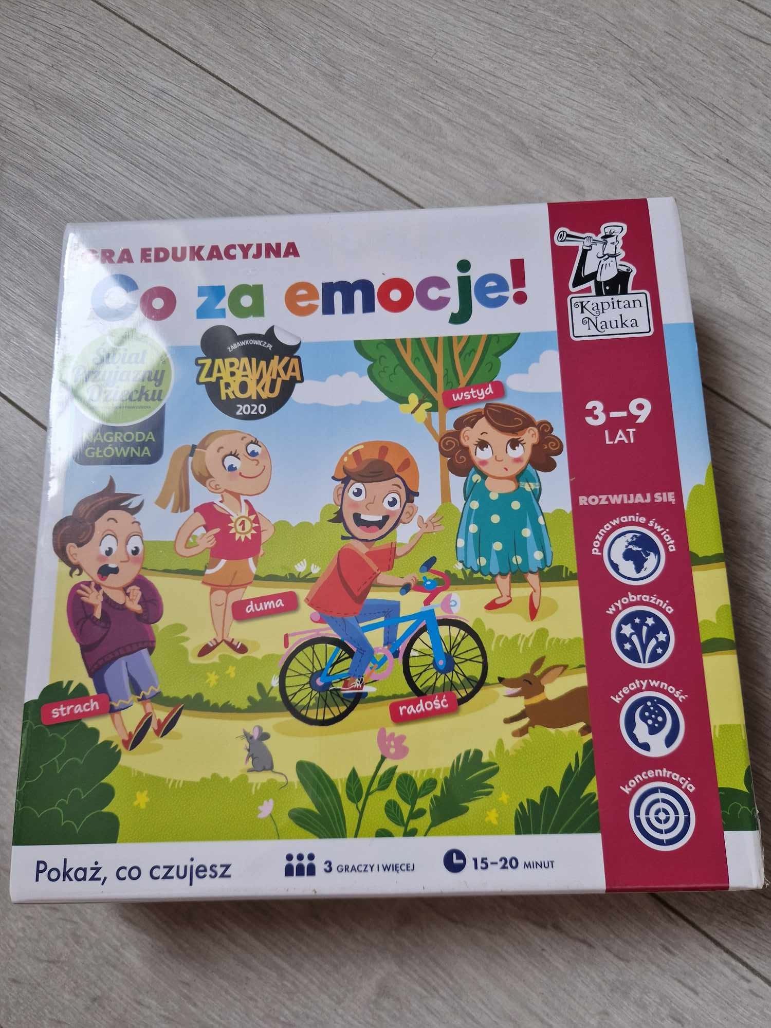 Gra edukacyjna Co za emocje