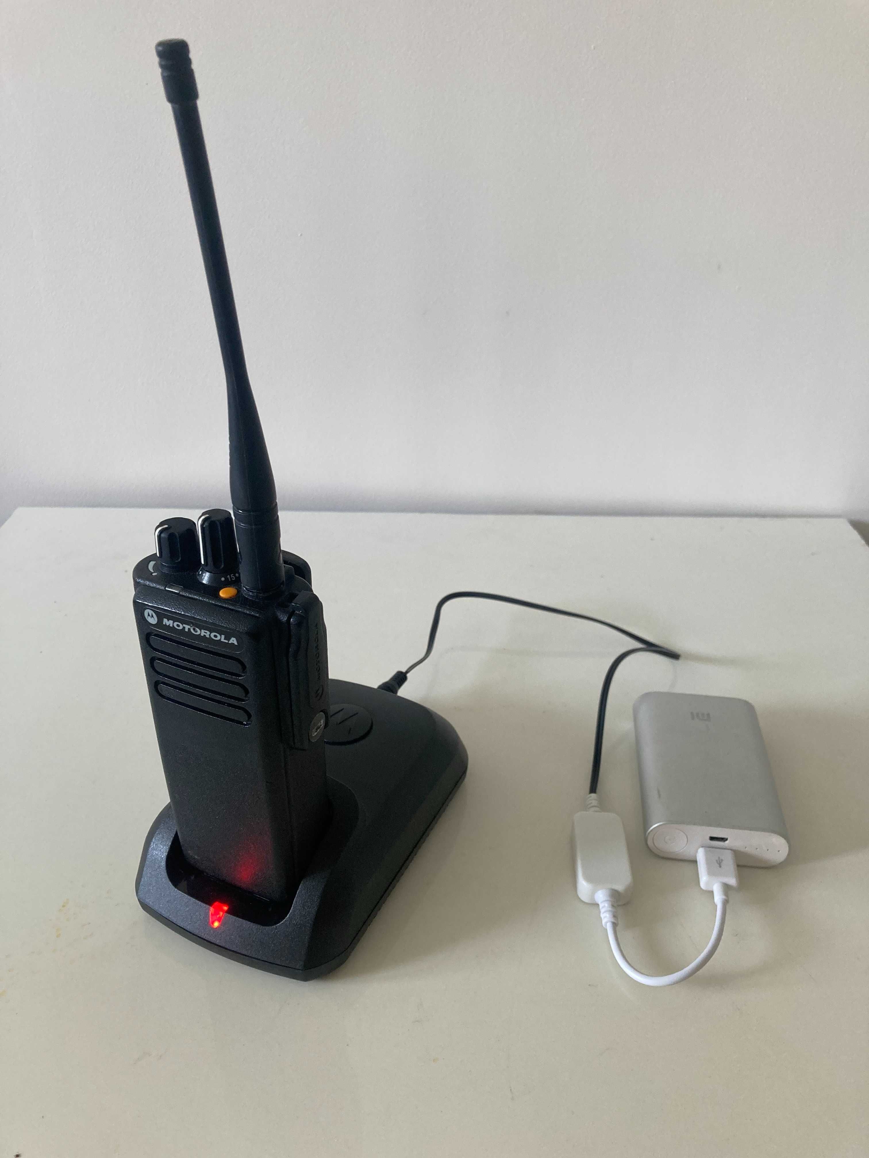 MOTOROLA від павербанку (USB-A) зарядний кабель перехідник для рацій