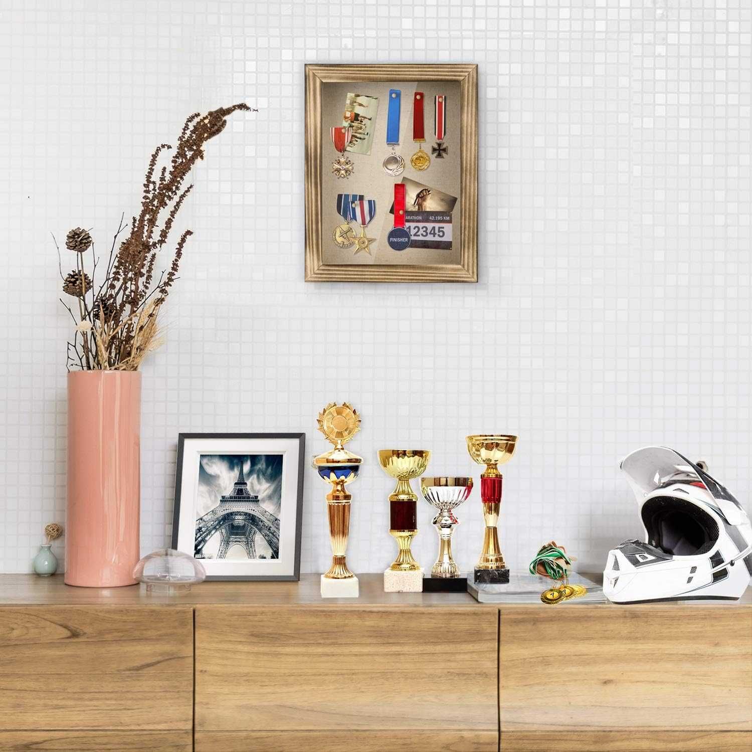 Nowa ramka na zdjęcia 3D / oprawa / drewniana / 20x25cm !2922!