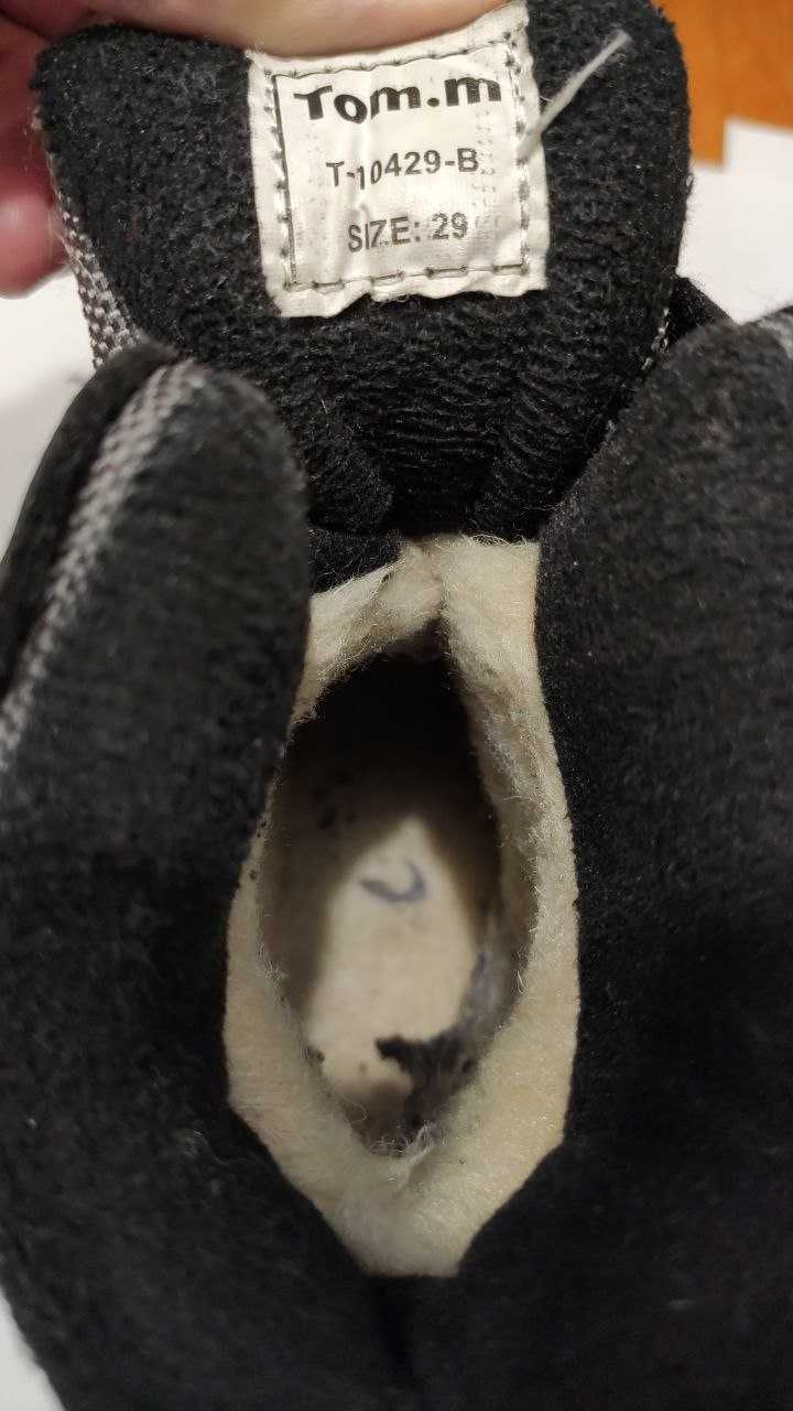 Обувь детская, зимние термо сапоги Tom.m р.29