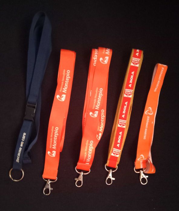 5 fitas porta chaves