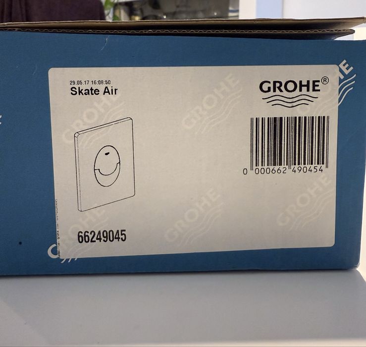 Przycisk spłukujący do geberitu Grohe Skate Air srebrny KrK