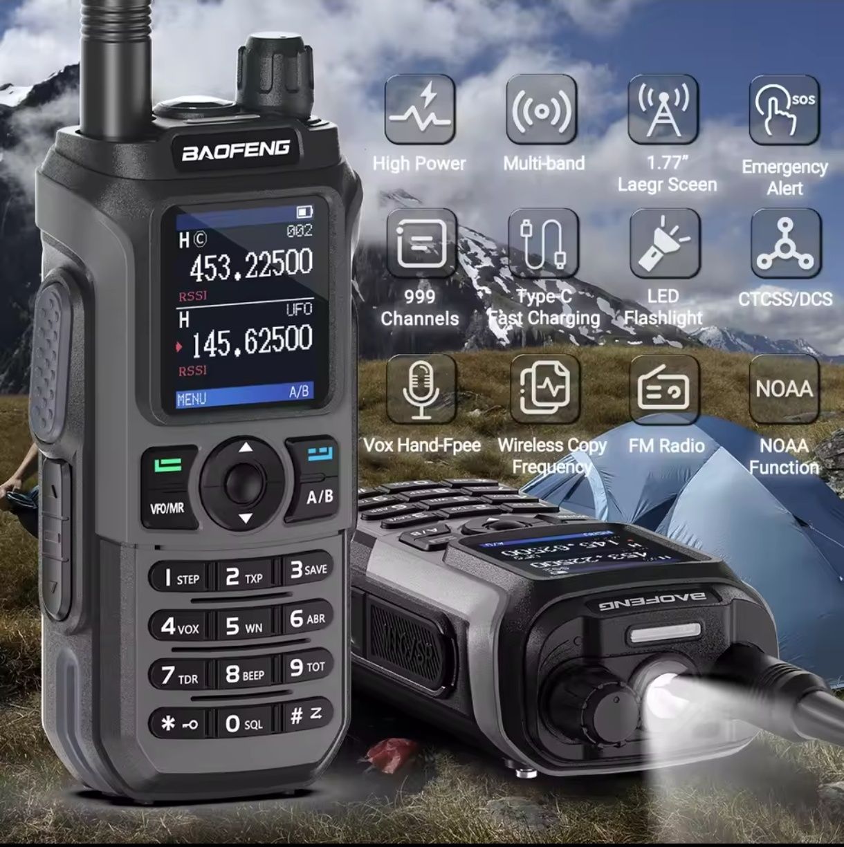 Рація Baofeng UV-21 PRO V2