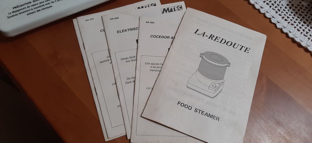 Cozedor a vapor eléctrico