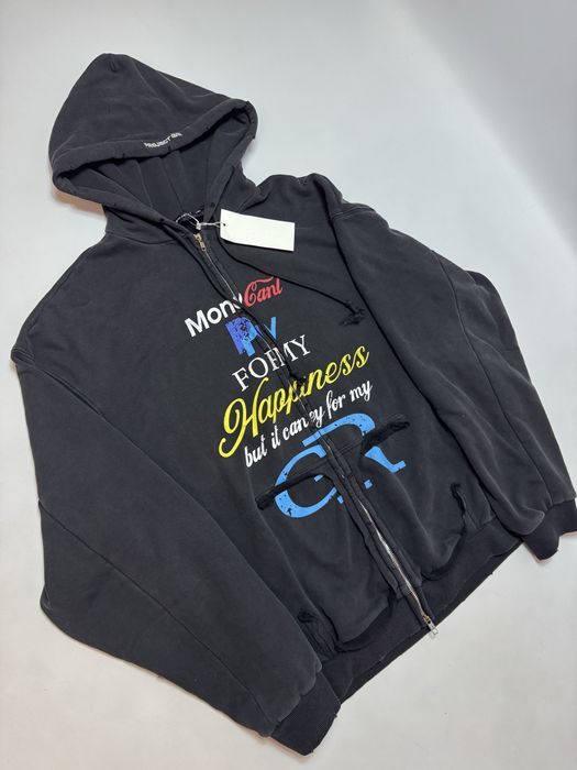 Зіп худі Grailz Project G/R Money M L ERD Oversized Rick Zip up hoodie