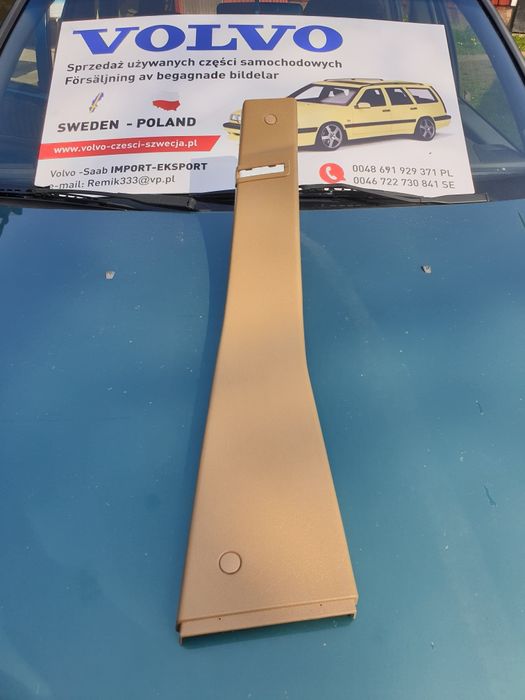 osłona słupka B prawego volvo 740 940 beżowa kompletna