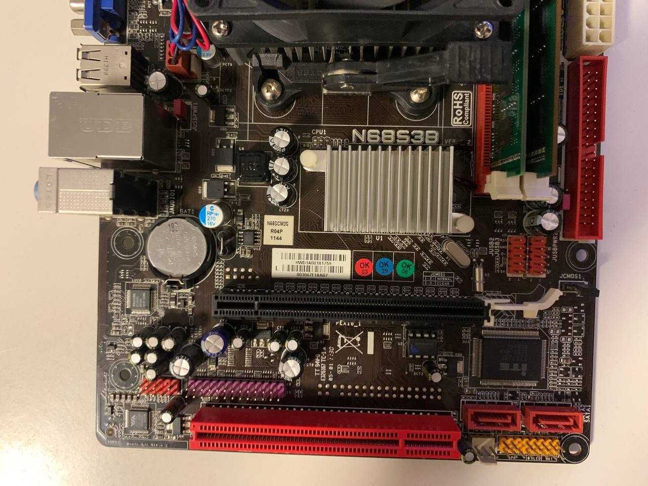 ИГРОВОЙ AM3 AMD Phenom II X4 B95,BIOSTAR N68S3B,12gb ddr3