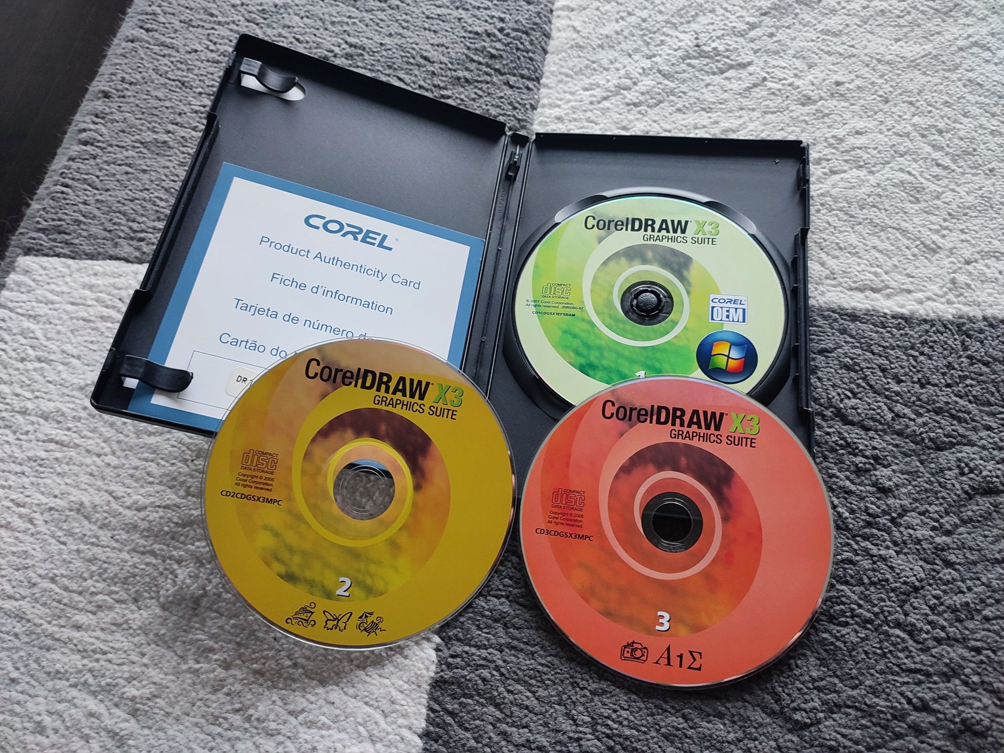 CorelDRAW Graphics Suite X3 – wersja pudełkowa z kluczem