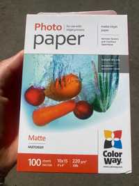photo paper Color Way matte 100