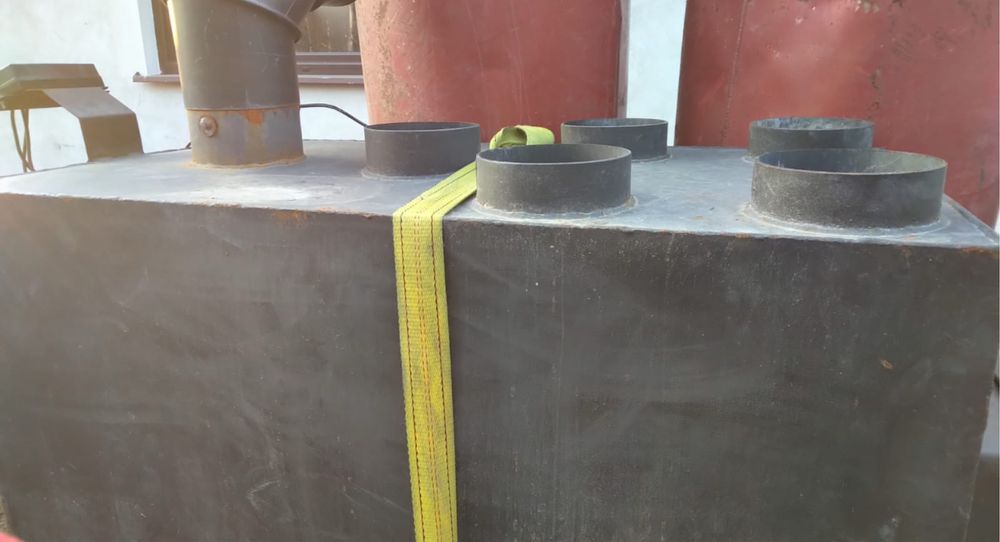 Piec nadmuchowy duza koza 40kw