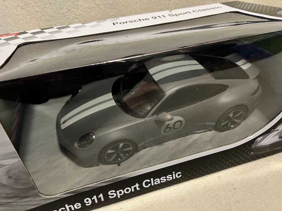 Auto zdalnie sterowane RASTAR - 1:16 PORSCHE 911 SPORT CLASSIC szary