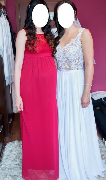 Suknia ślubna - biała - rozm.38/40 - stan idealny !