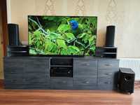 Телевізор LG OLED65C9+ресивер з акустикою Onkyo S5915+кастомна тумба