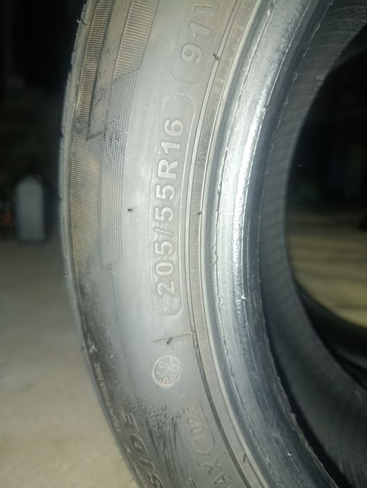 2x Pneus 205/55 R16 novos