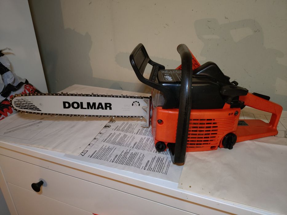 stara piła spalinowa Sachs-Dolmar 100 1.9KM alu karter NRD RFN DDR