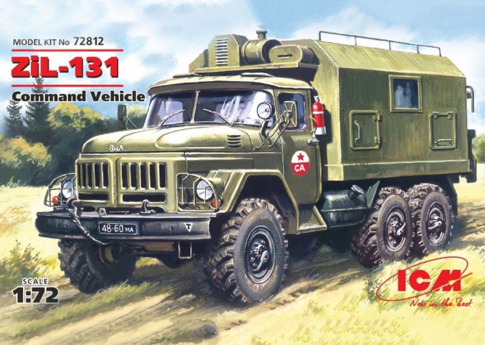 Ciężarówka ZiL-131 Command Vehicle model 1:72 ICM 72812