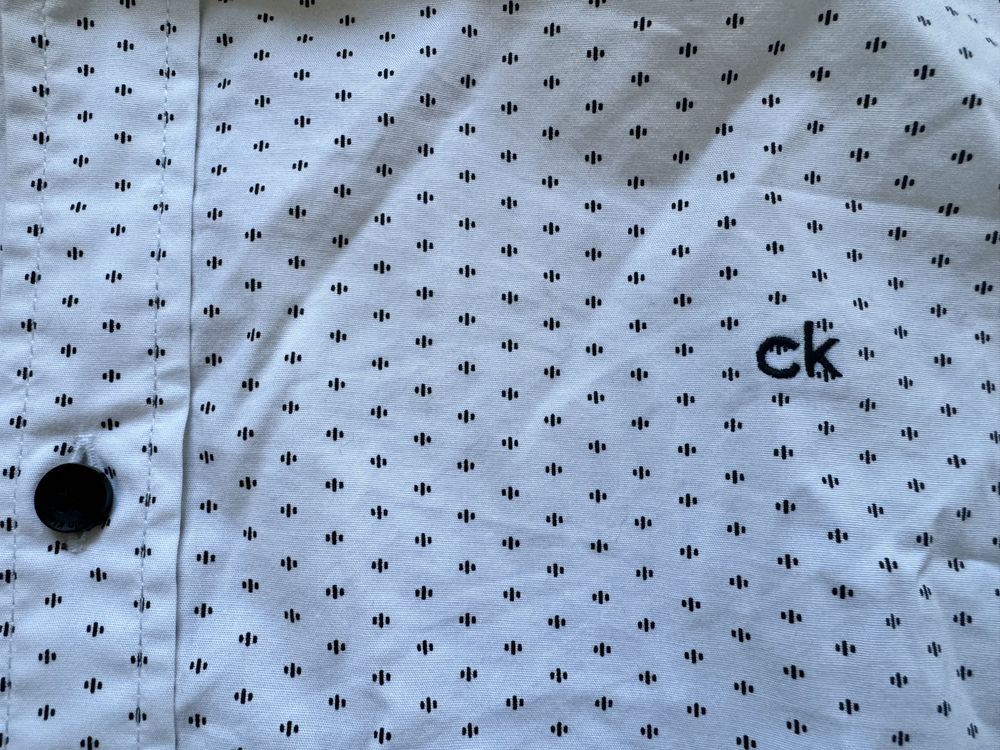 Koszula Calvin Klein rozmiar L fason slim fit