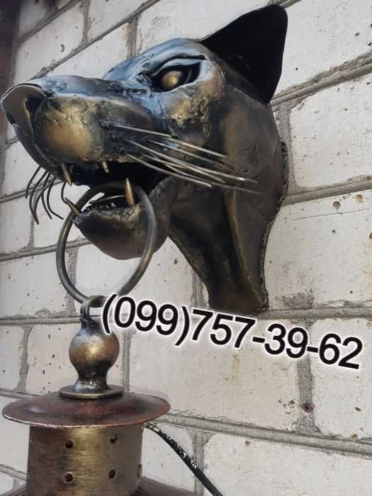 Ліхтар вуличний металевий ручної роботи