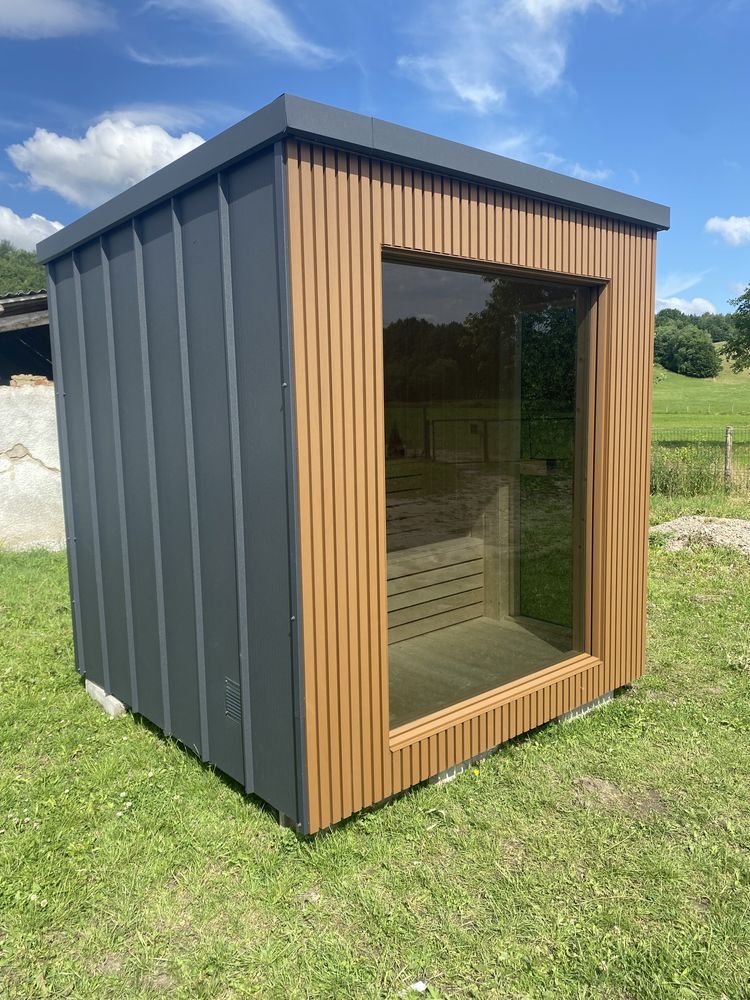 Nowa Sauna Ogrodowa Dostępna od ręki