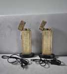 Nowa lampa nocna lampki nocne stołowa loft industrial 2szt zapalniczka
