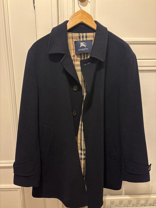 Sobretudo de Lã Burberry Homem