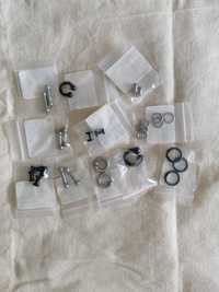 Alargadores Túneis, anéis piercing, barbells e circular barbells.