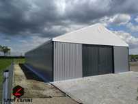 Hala stalowa/ namiotowa/ magazynowa  12x30x4 - MOCNA!