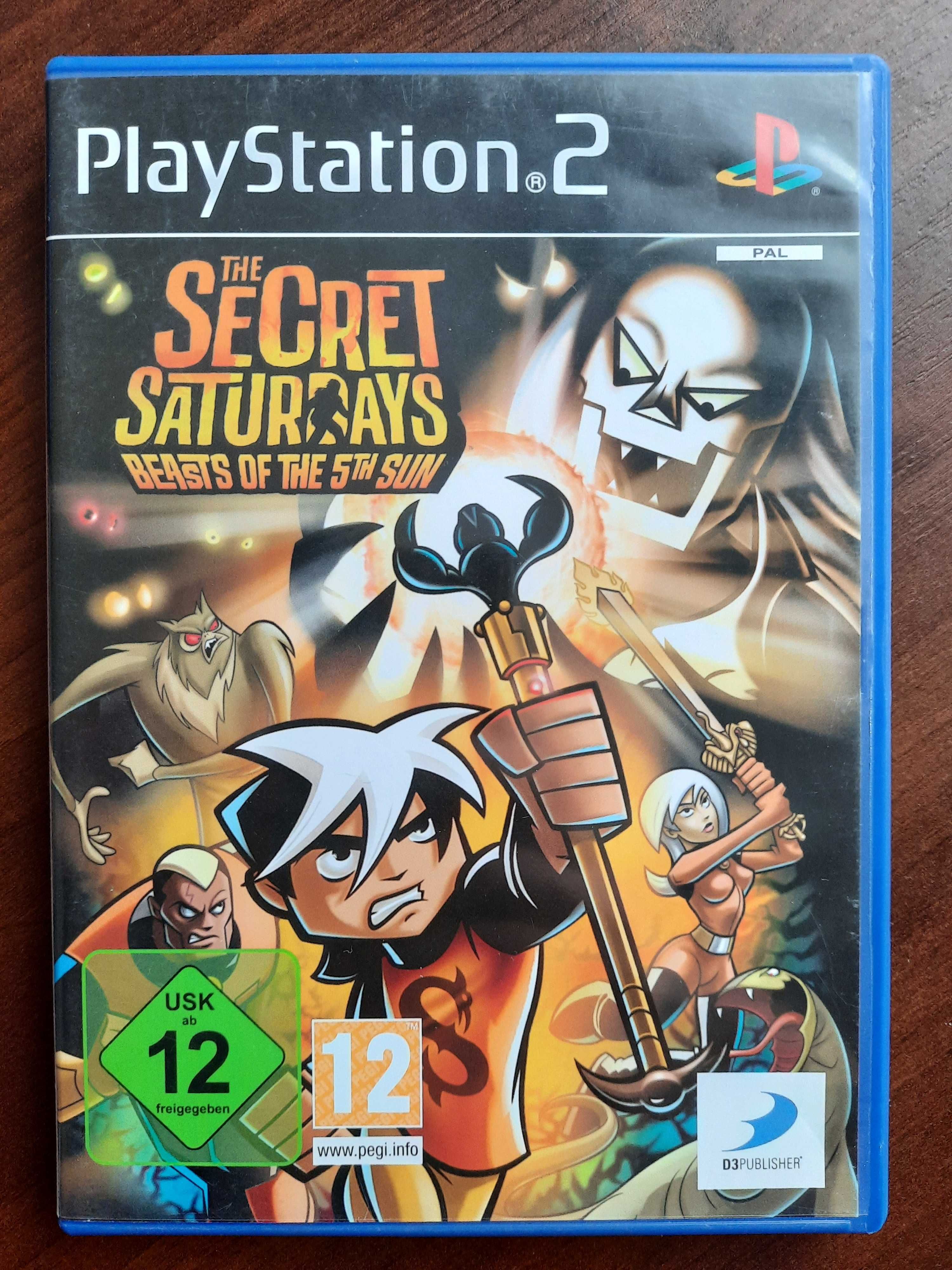 The Secret SATURDAYS BEASTS OF THE 5TH SUN PS2 gra na konsolę ps2