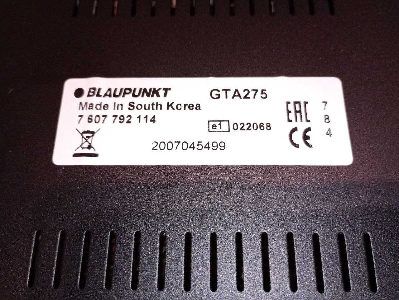 Автопідсилювач Blaupunkt GTA-275