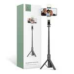 Selfie stick Tech-Protect L05S Bluetooth z tripodem do 105cm z lampą L