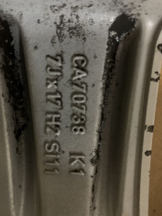 Felgi aluminiowe 5x112x17 ET 38 7J VW audi skoda Seat