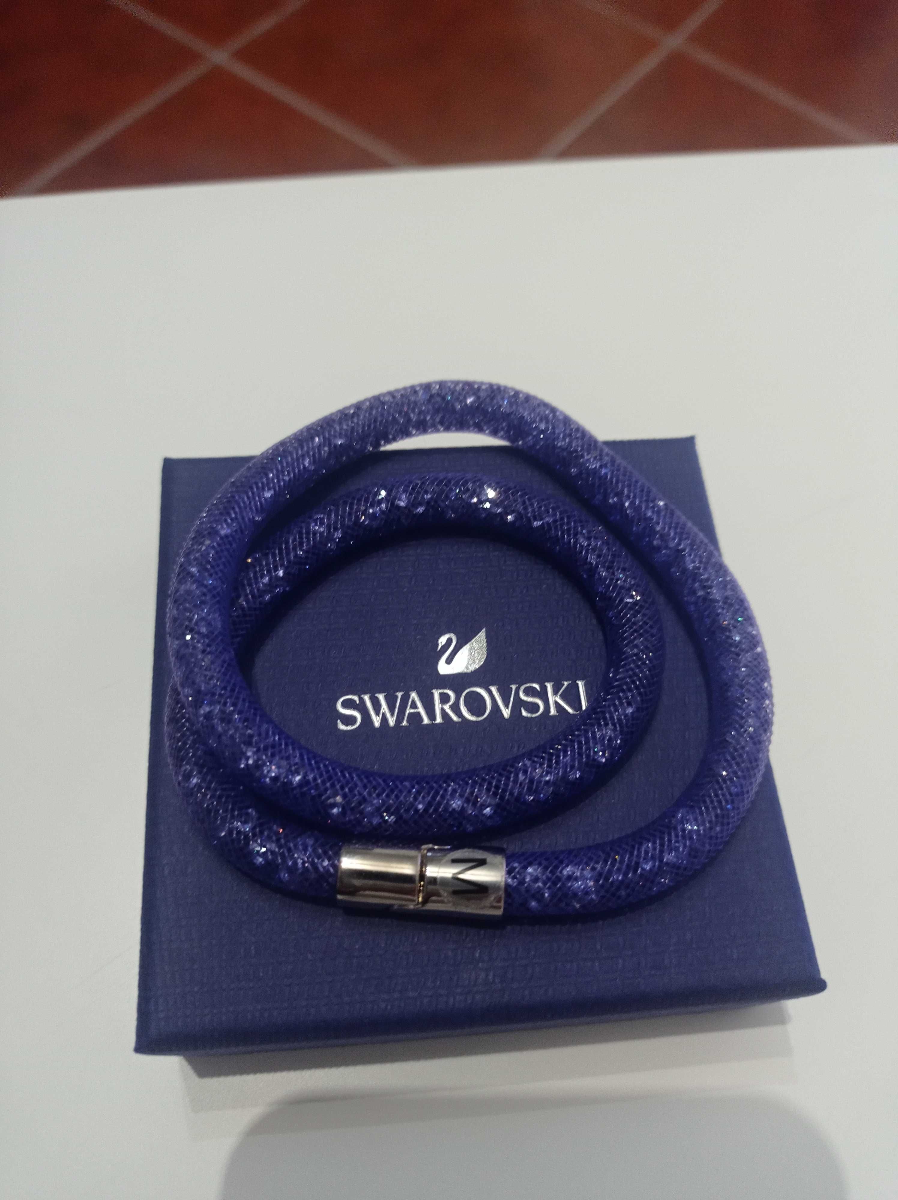 Oportunidade!! ótima prenda - Pulseira/Colar Swarovski 40cm nova