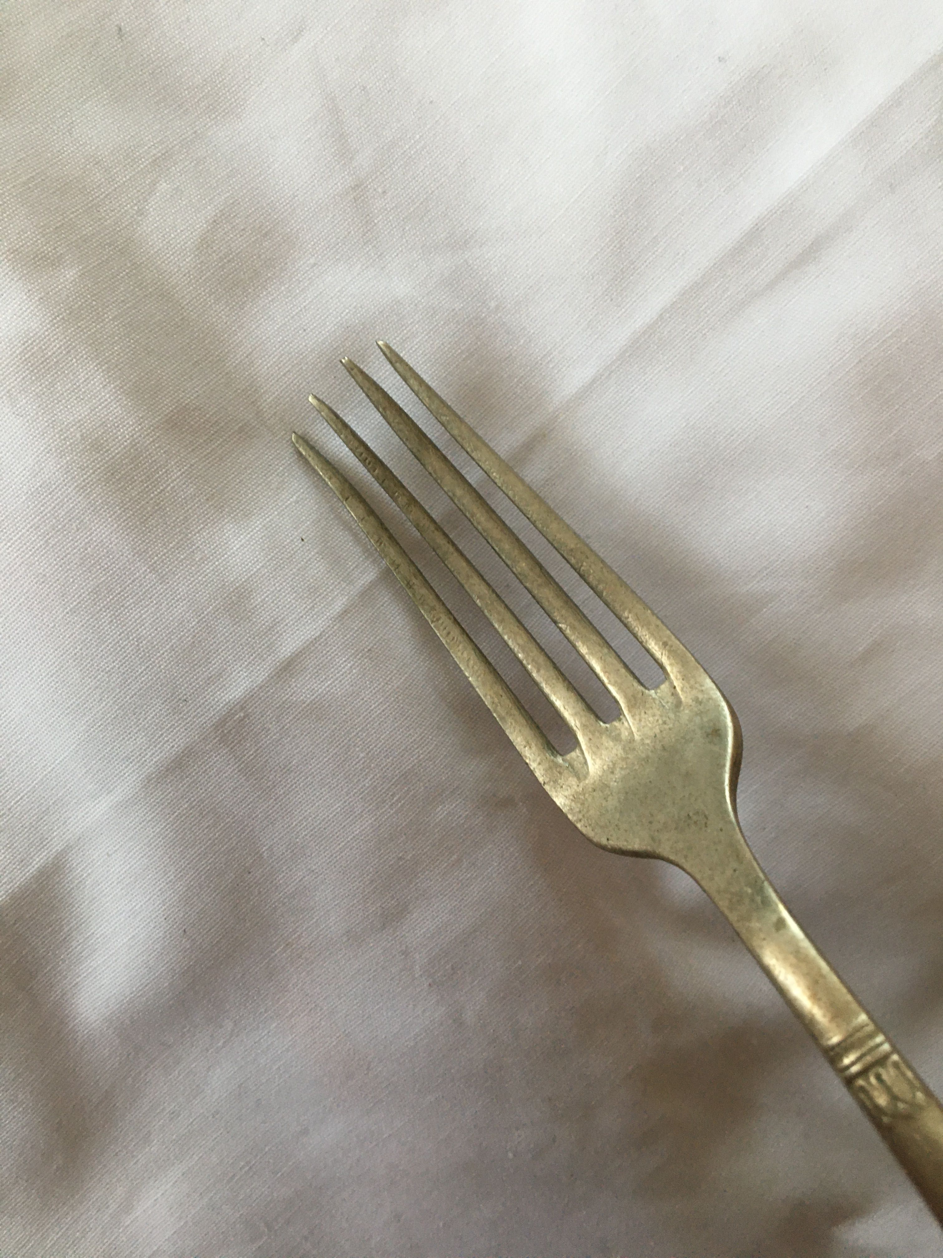Stary widelec, plater, 1 szt
