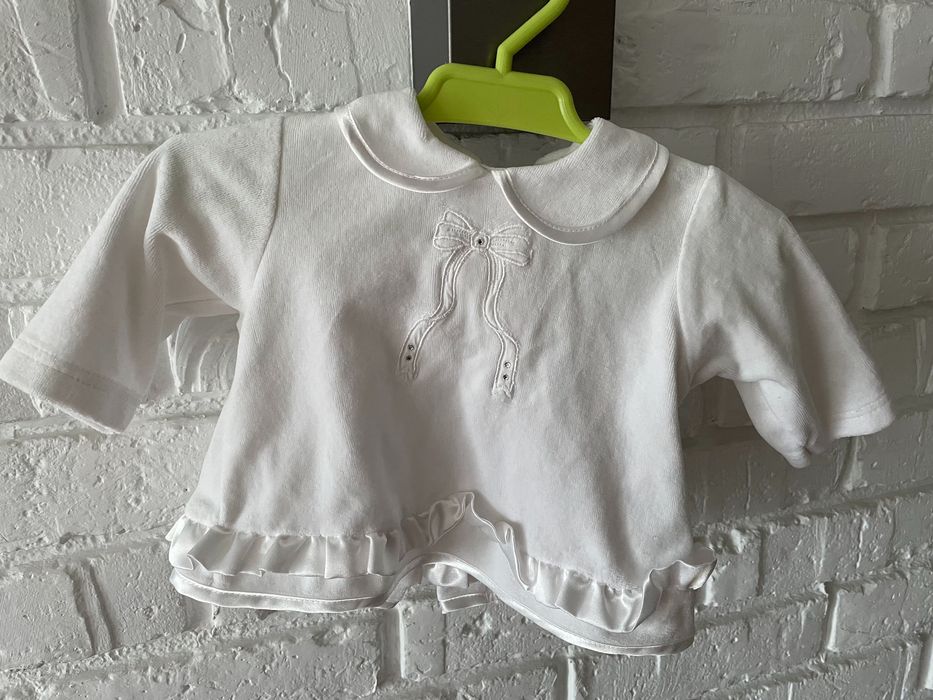 Sukienka do chrztu coccodrillo 68 plus gratisy