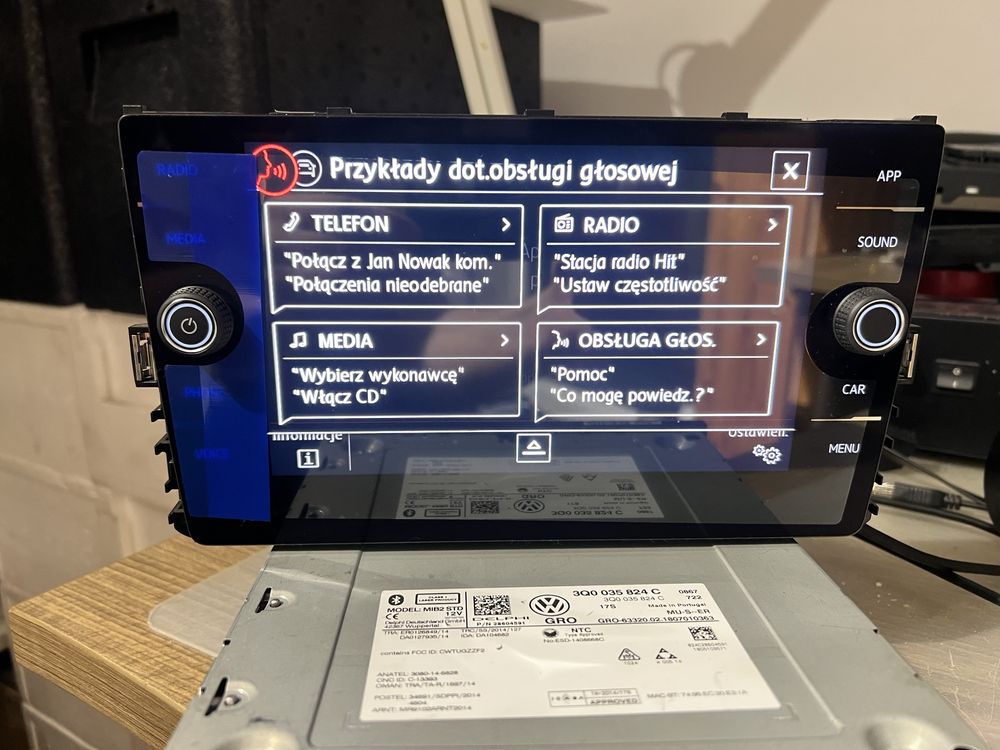 Czytnik MIB2 delphi odblokowany bez ochrony