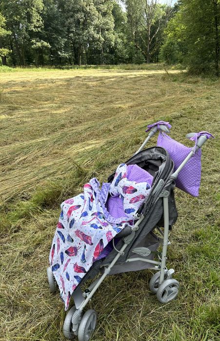 Wkładka do wózka Torba Kocyk Poduszka WYPRZEDAŻ piękny zestaw