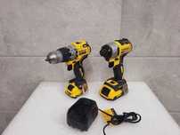 DeWalt Zestaw Zakrętarka DCF887N Wkrętarka DCD706N + Ładowarka 2 x Aku