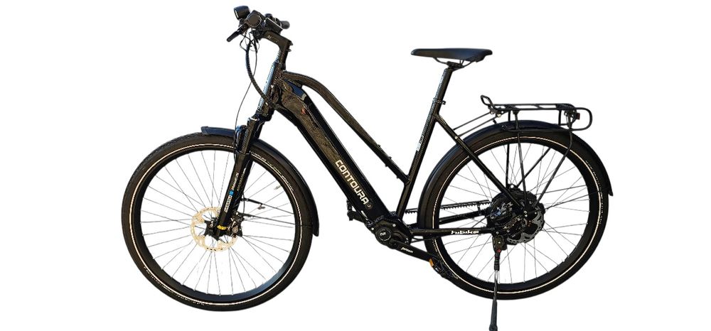 E-bike Contoura Li-16. Pinion 12./ Pasek. Carbon